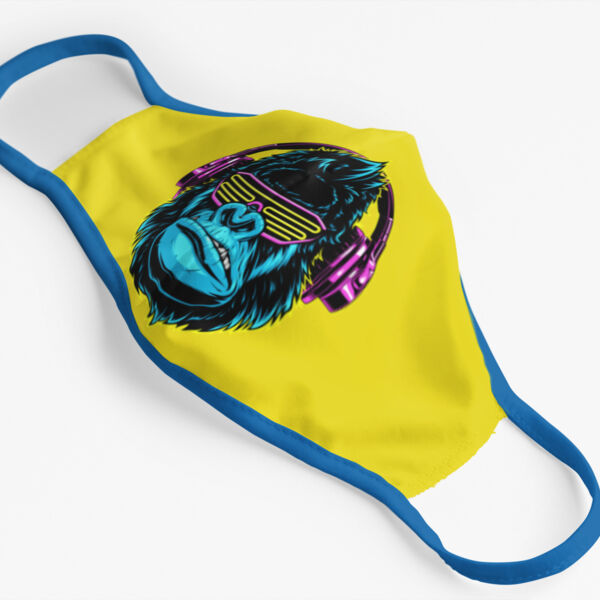 MONKEY ANTIMICROBIAL CLOTH MASK Thumbnail